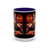 Cyberpunk Sushi Cat Mug | 11oz 15oz Ceramic Coffee Cup