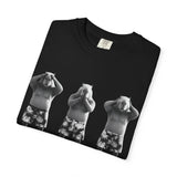 Capybara See No Evil Speak No Evil Hear No Evil T-shirt | Three Monkeys Graphic