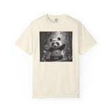 Panda Pickleball Bamboo Forest T-Shirt | Monochrome Kawaii Sports Decor