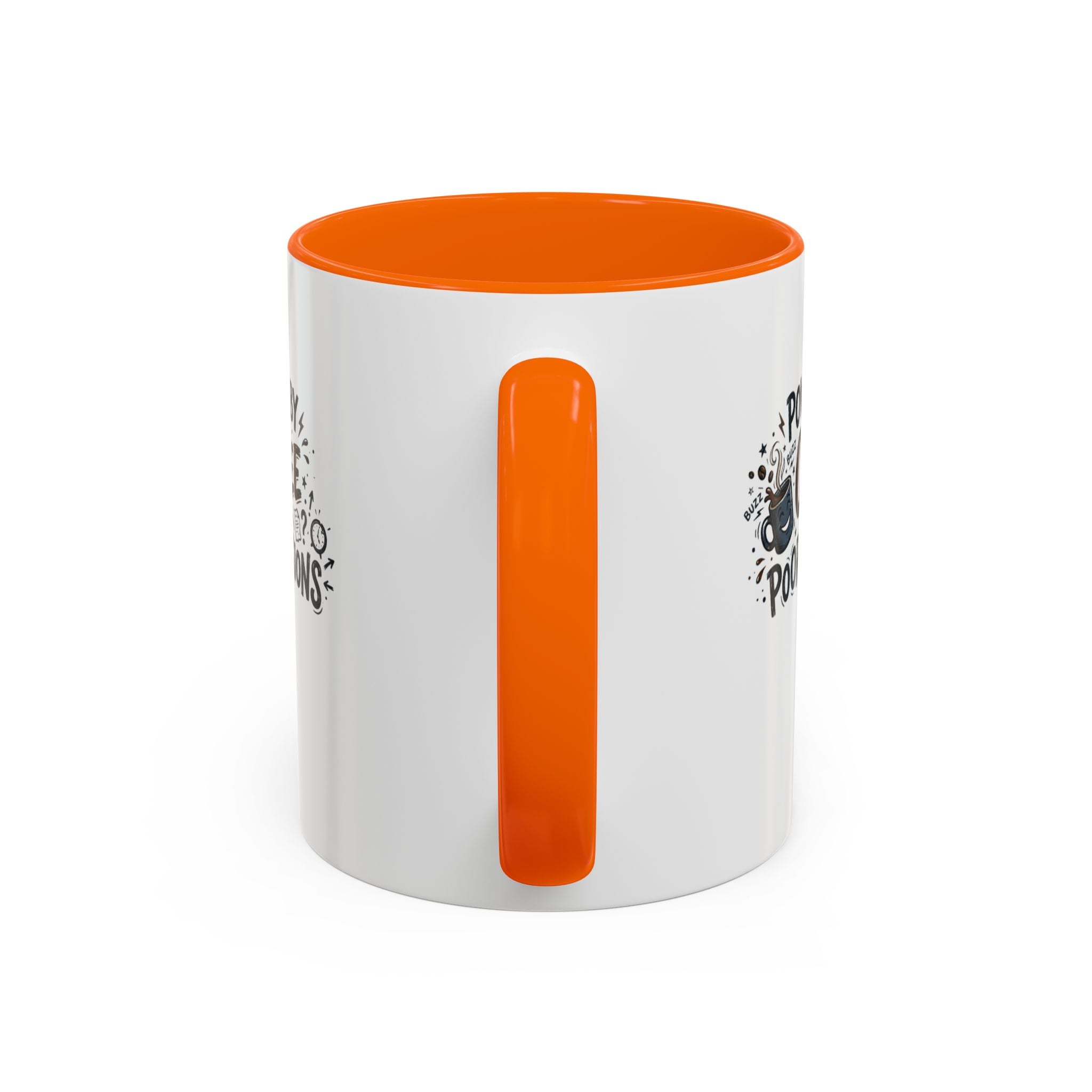 Powered by Coffee and Poor Decisions Mug | Accent Coffee Mug 11oz 15oz