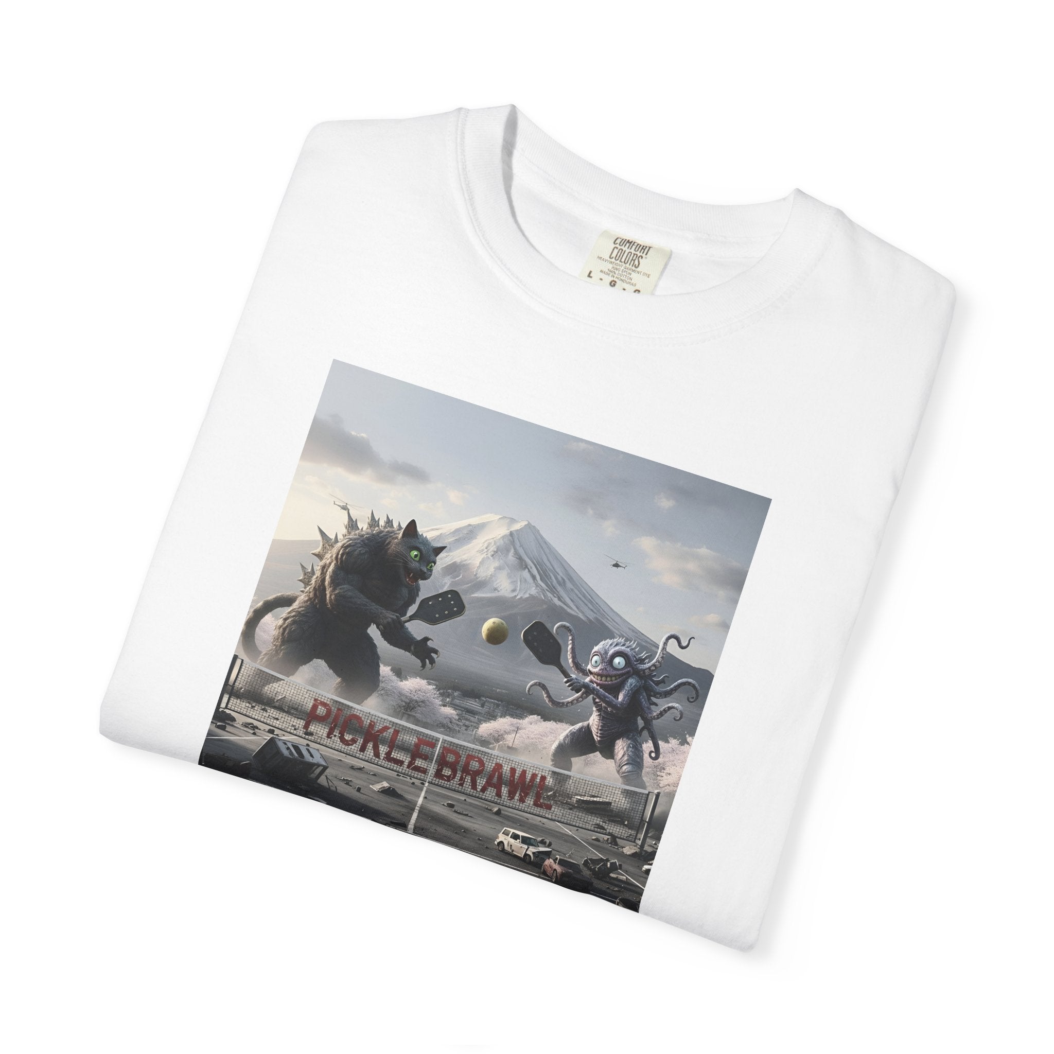 Pickle Brawl Monster Fight T-shirt |