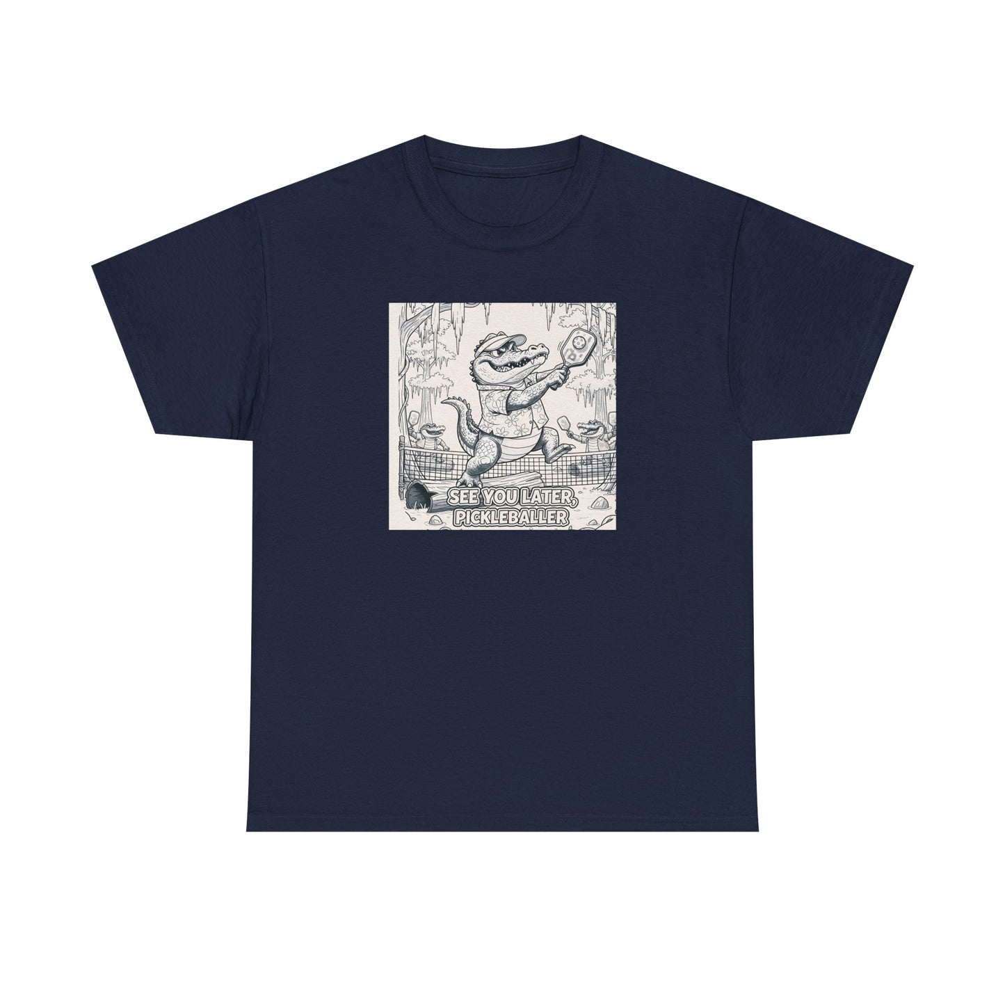 Albert "The Volley" Gator Unisex Heavy Cotton Tee