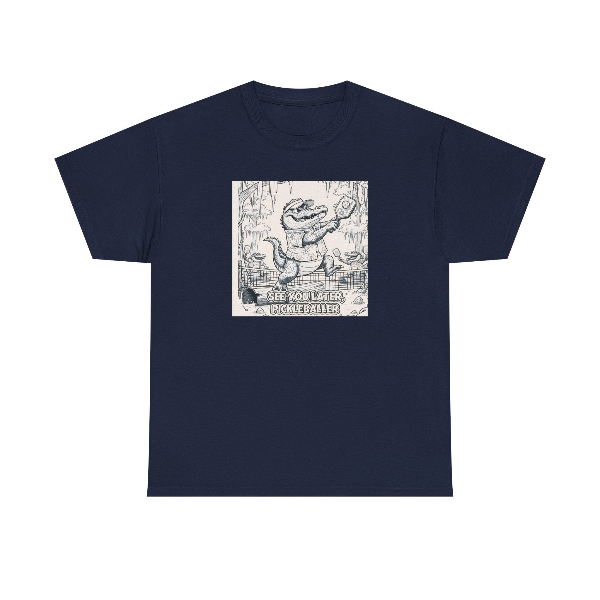 Albert "The Volley" Gator Unisex Heavy Cotton Tee