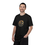 Autumn Wildflower Bouquet T-Shirt | Floral Circle Illustration