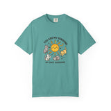 You Are My Sunshine Cat Illustration T-shirt | Cute Sun and Kittens