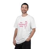 No Pickleball Today T-shirt | Funny Pickleball Saying, Pink Stick Figure Design