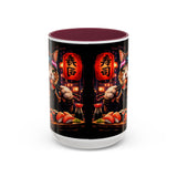 Cyberpunk Sushi Cat Mug | 11oz 15oz Ceramic Coffee Cup