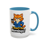 Grumpy Cat Good Morning Coffee Mug | Cat Lover 11oz 15oz