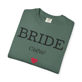 Bride Crew T-Shirt | Bachelorette Party Tee, Heart Bridesmaid Shirt
