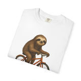 Sloth Bicycle Shirt – Funny Riding Bike Illustration Tees for Cycling Lover