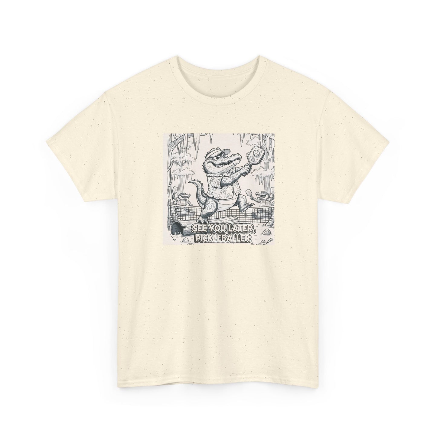 Albert "The Volley" Gator Unisex Heavy Cotton Tee