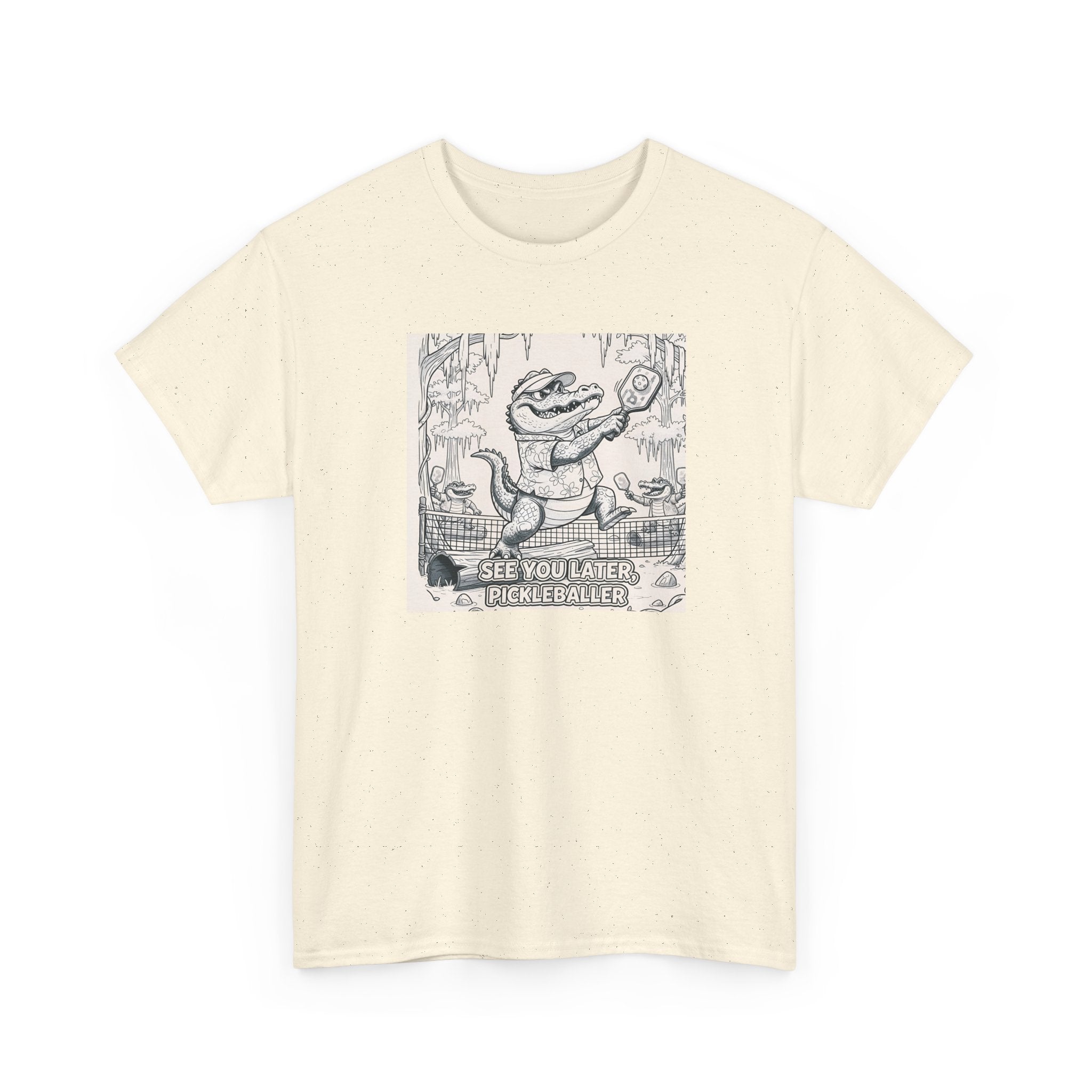 Albert "The Volley" Gator Unisex Heavy Cotton Tee