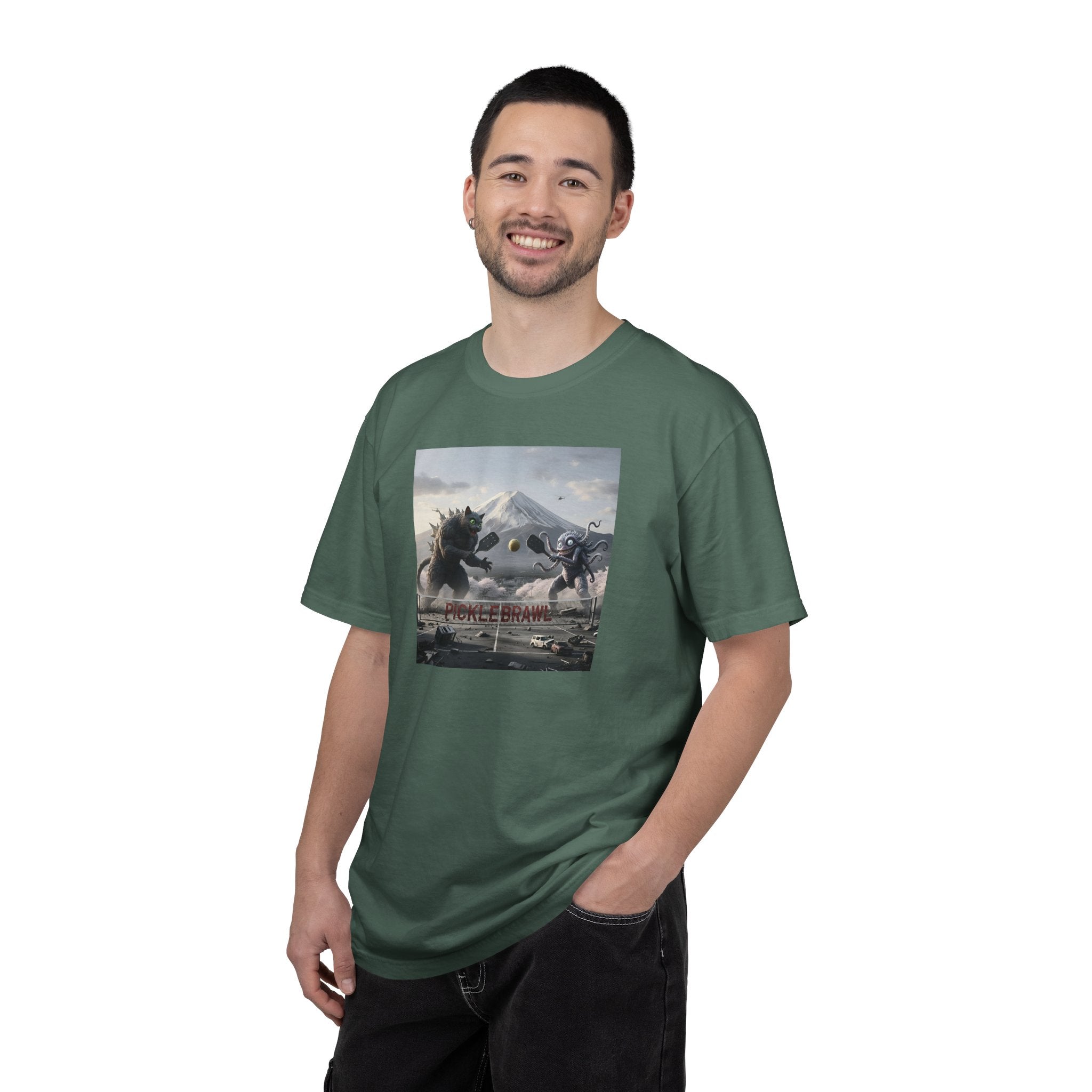 Pickle Brawl Monster Fight T-shirt |