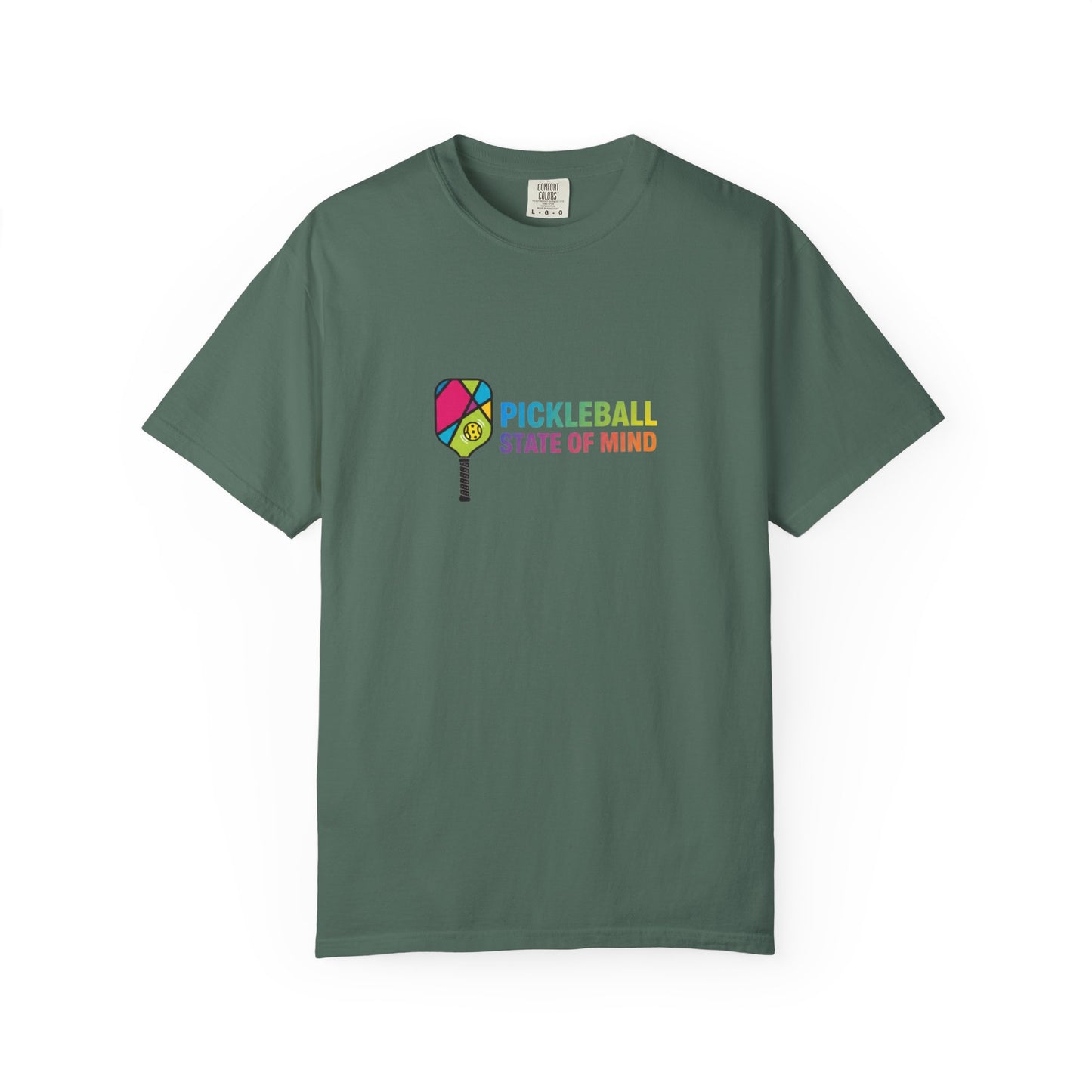 Pickleball State of Mind T-shirt | Colorful Paddle Graphic