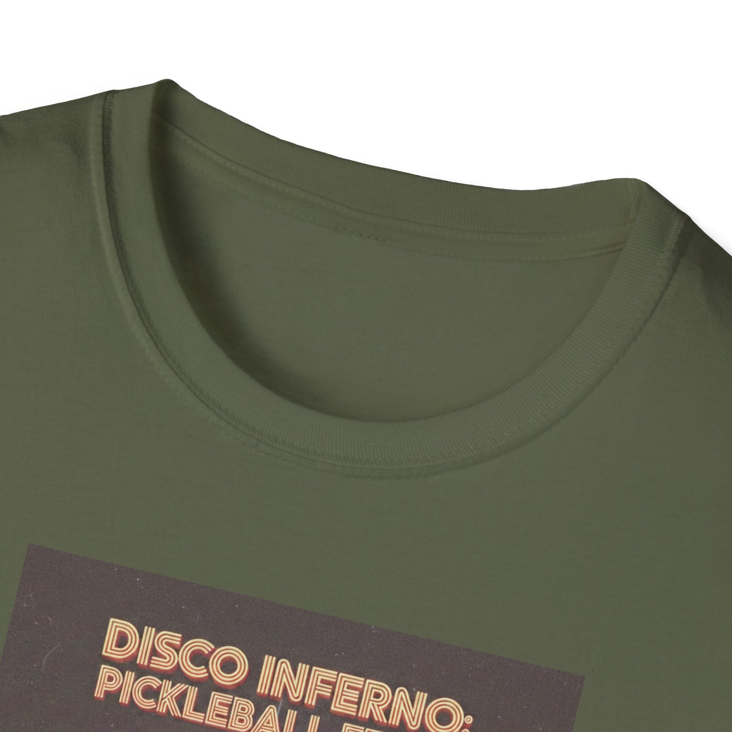 Disco Inferno Capybara Pickleball Fever T-Shirt | Retro 70s Dance Court Graphic