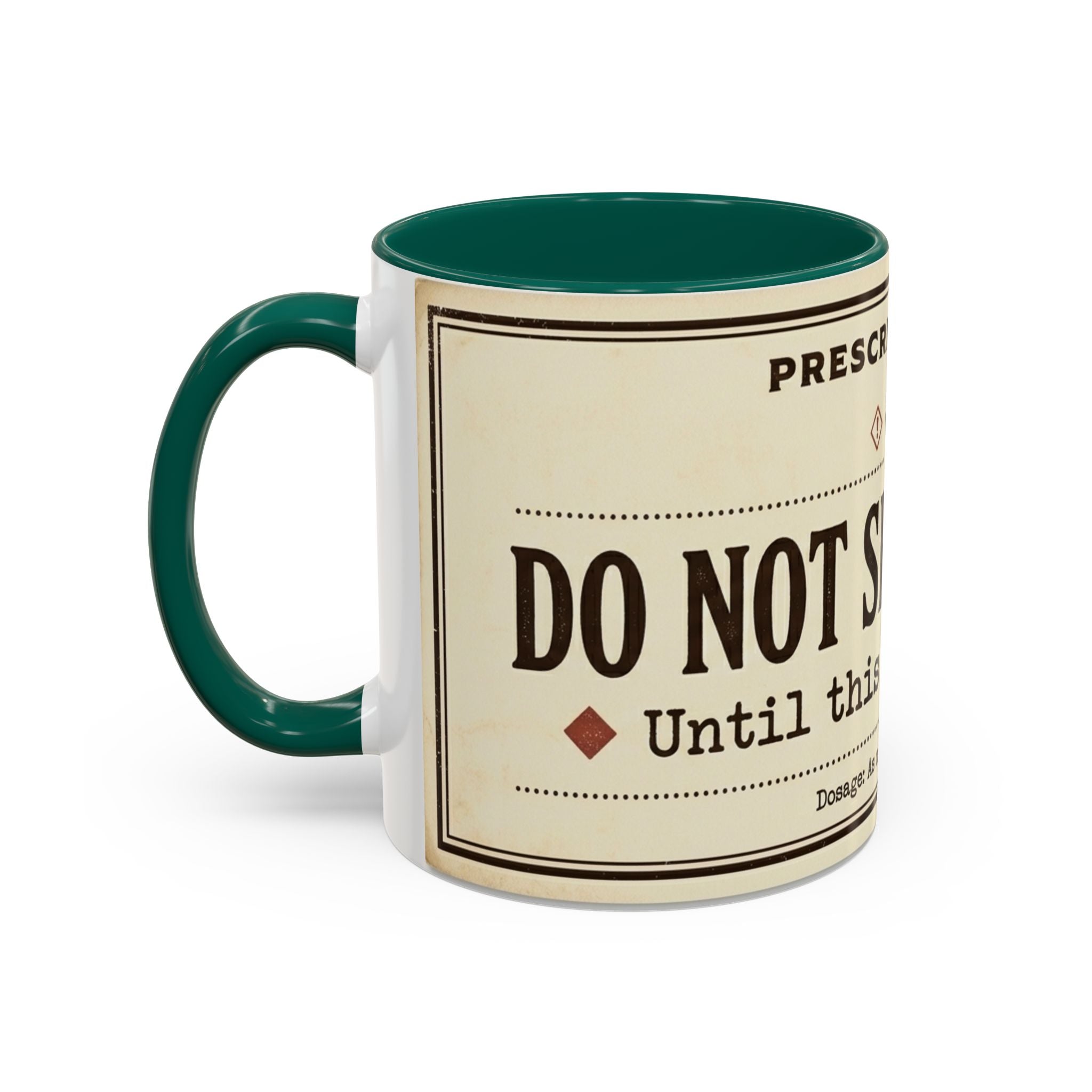 Do Not Speak To Me Mug | Prescription Coffee Mug, Funny Morning Quote