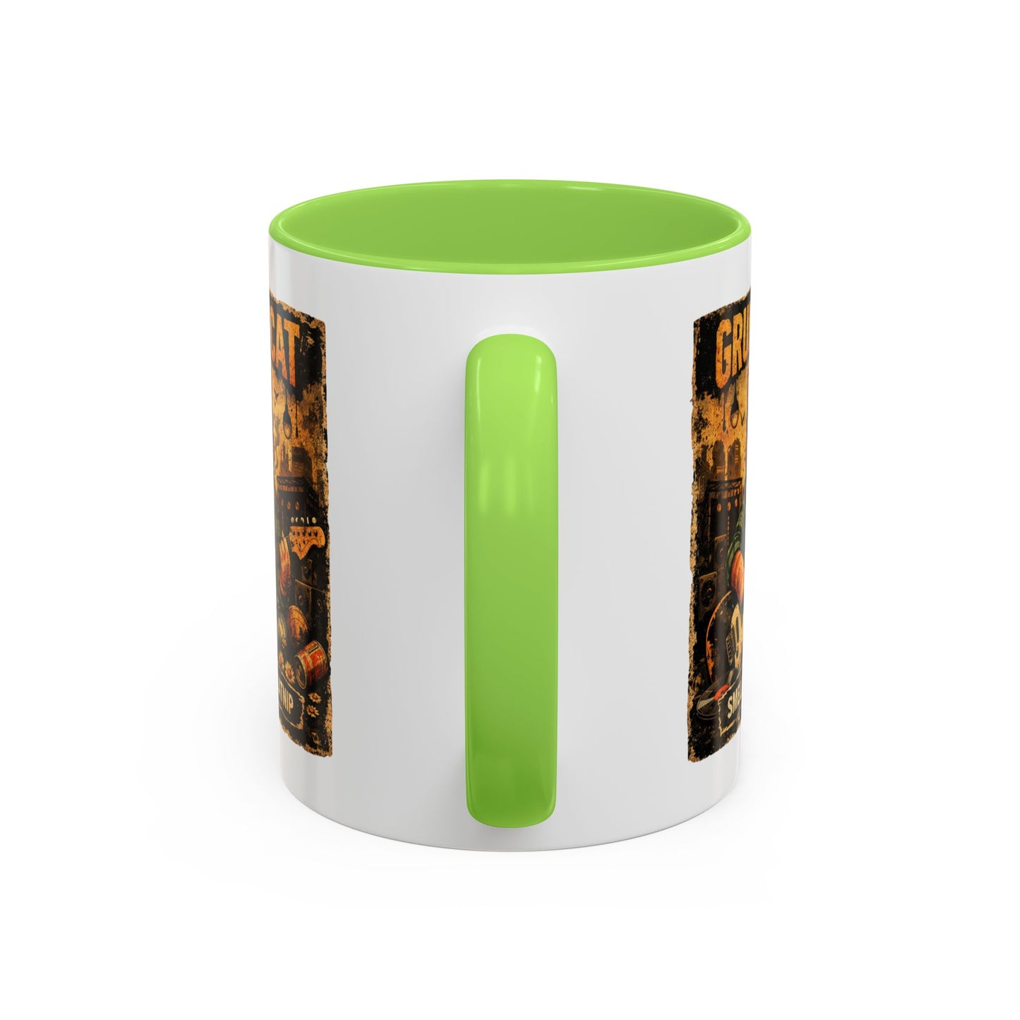 Grunge Cat Smells Like Catnip Mug | Ceramic Coffee Cup