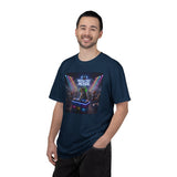 Melodic Mixer DJ Cat T-shirt | Neon Retro Music Party