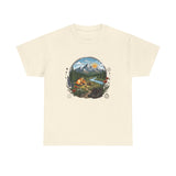 Mountain Camping Adventure T-Shirt | Outdoor Nature Hiking Tee | Wilderness Tent Graphic Shirt | Gift for Hiker Camper |