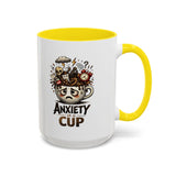 Anxiety in a Cup Coffee Mug | Accent 11oz 15oz