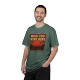 Wish You Were Here Sunset T-shirt | Vintage Sunset Graphic