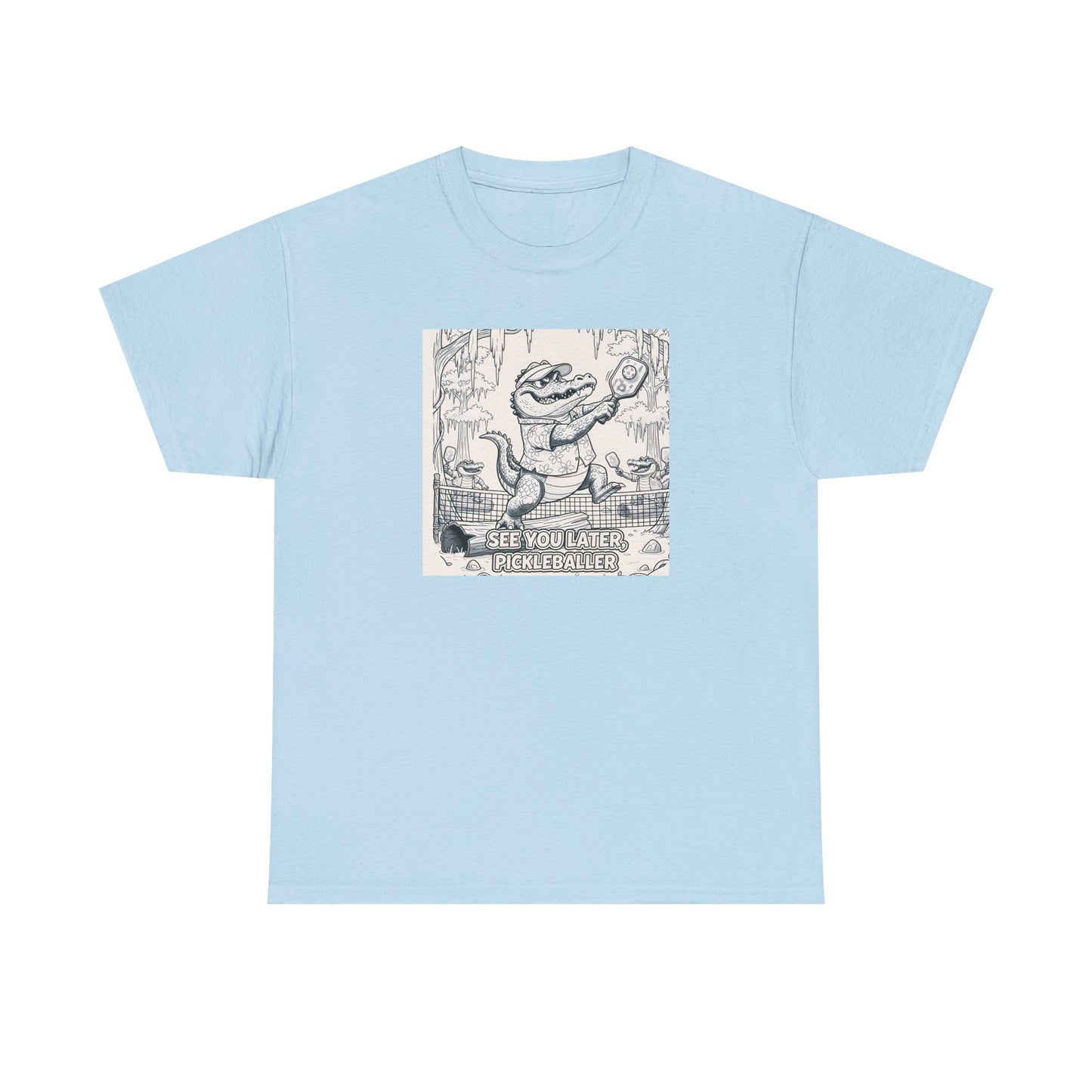 Albert "The Volley" Gator Unisex Heavy Cotton Tee