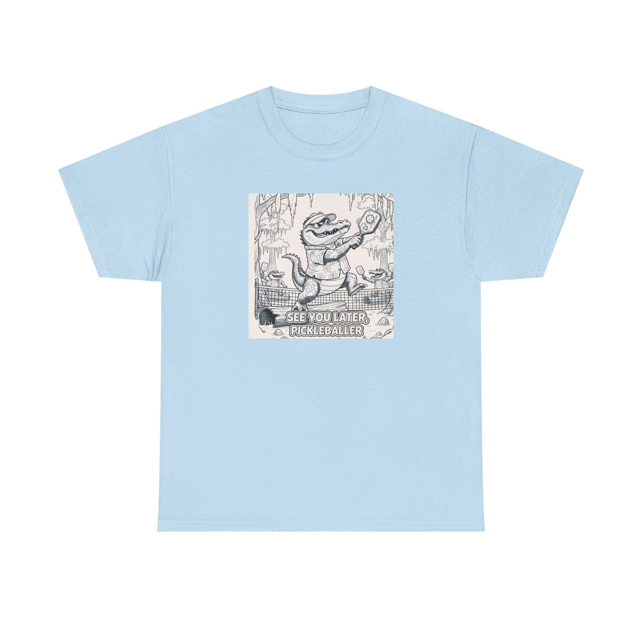 Albert "The Volley" Gator Unisex Heavy Cotton Tee