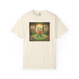 Sloth Pickleball Illustration T-shirt | Whimsical Forestcore Slow Living