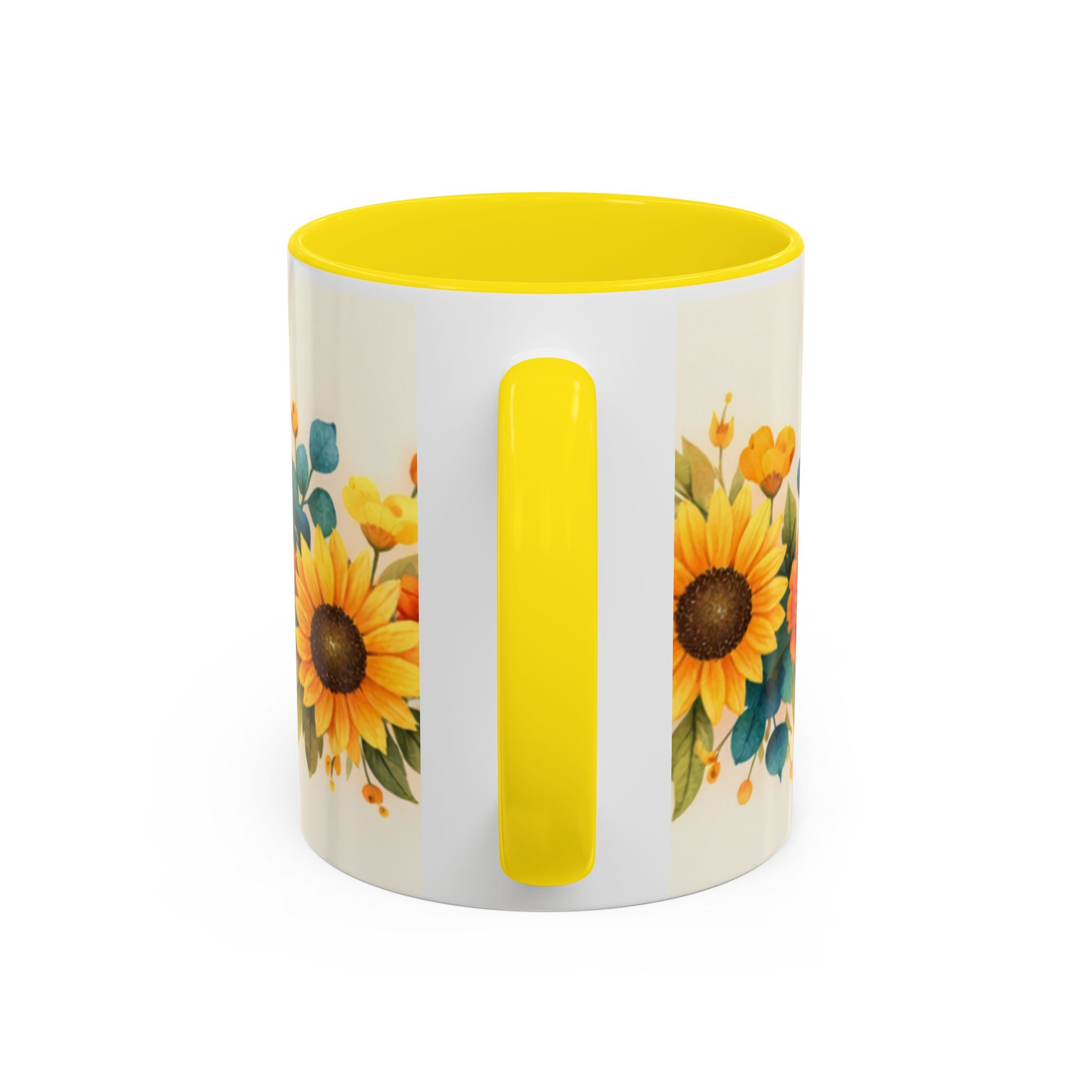 Every Day Is A Fresh Start mug | Floral sunflower coffee mug