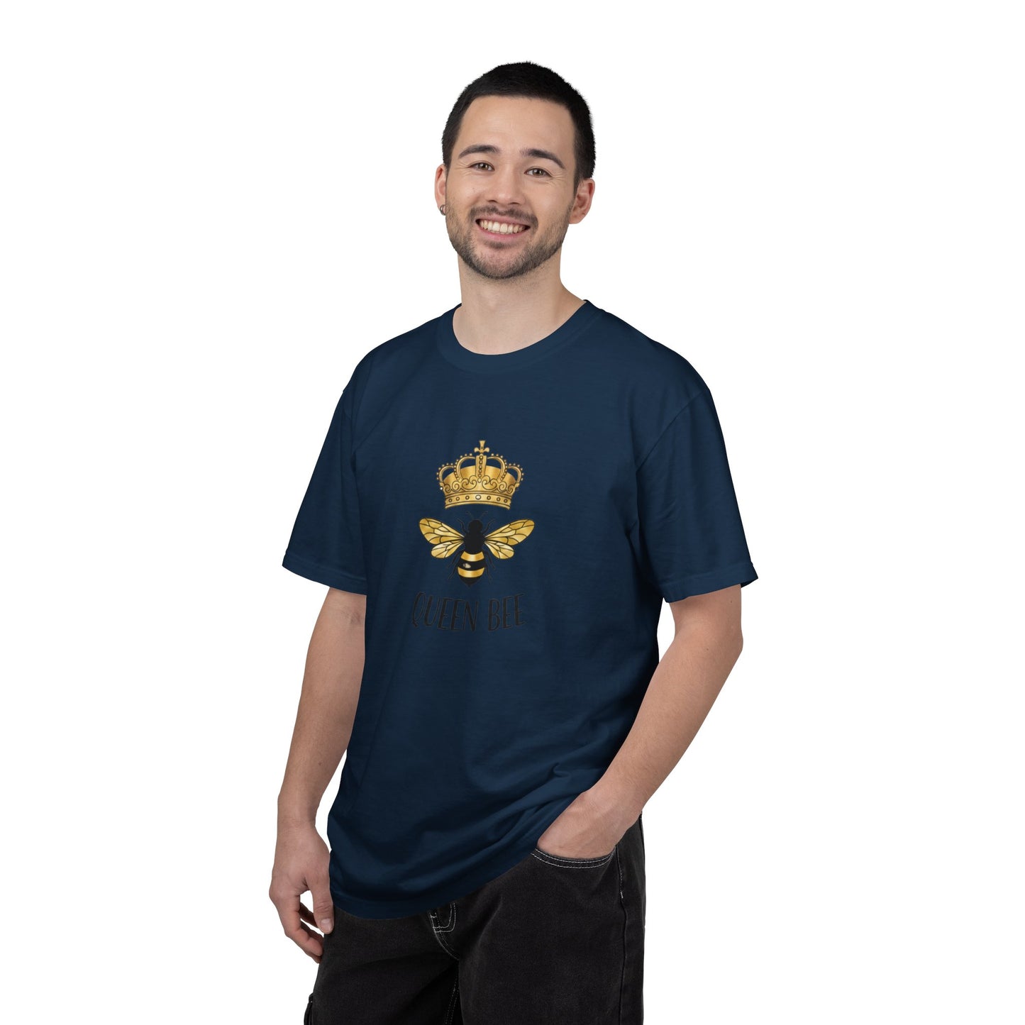 Queen Bee crown illustration T-Shirt | bee graphic tee