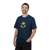 Queen Bee crown illustration T-Shirt | bee graphic tee