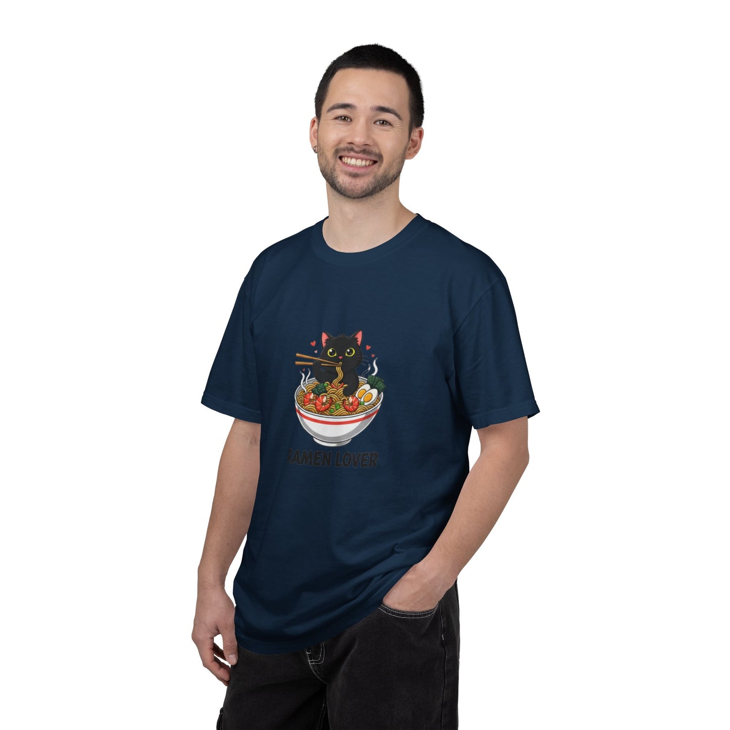 Ramen Cat Garment-Dyed T-shirt