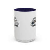 Powered by Coffee and Poor Decisions Mug | Accent Coffee Mug 11oz 15oz