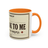 Do Not Speak To Me Mug | Prescription Coffee Mug, Funny Morning Quote