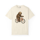 Sloth Bicycle Shirt – Funny Riding Bike Illustration Tees for Cycling Lover