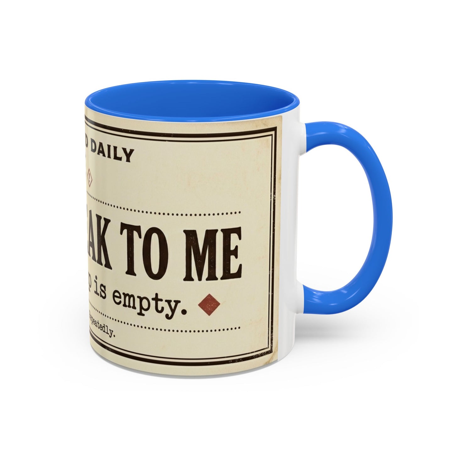 Do Not Speak To Me Mug | Prescription Coffee Mug, Funny Morning Quote