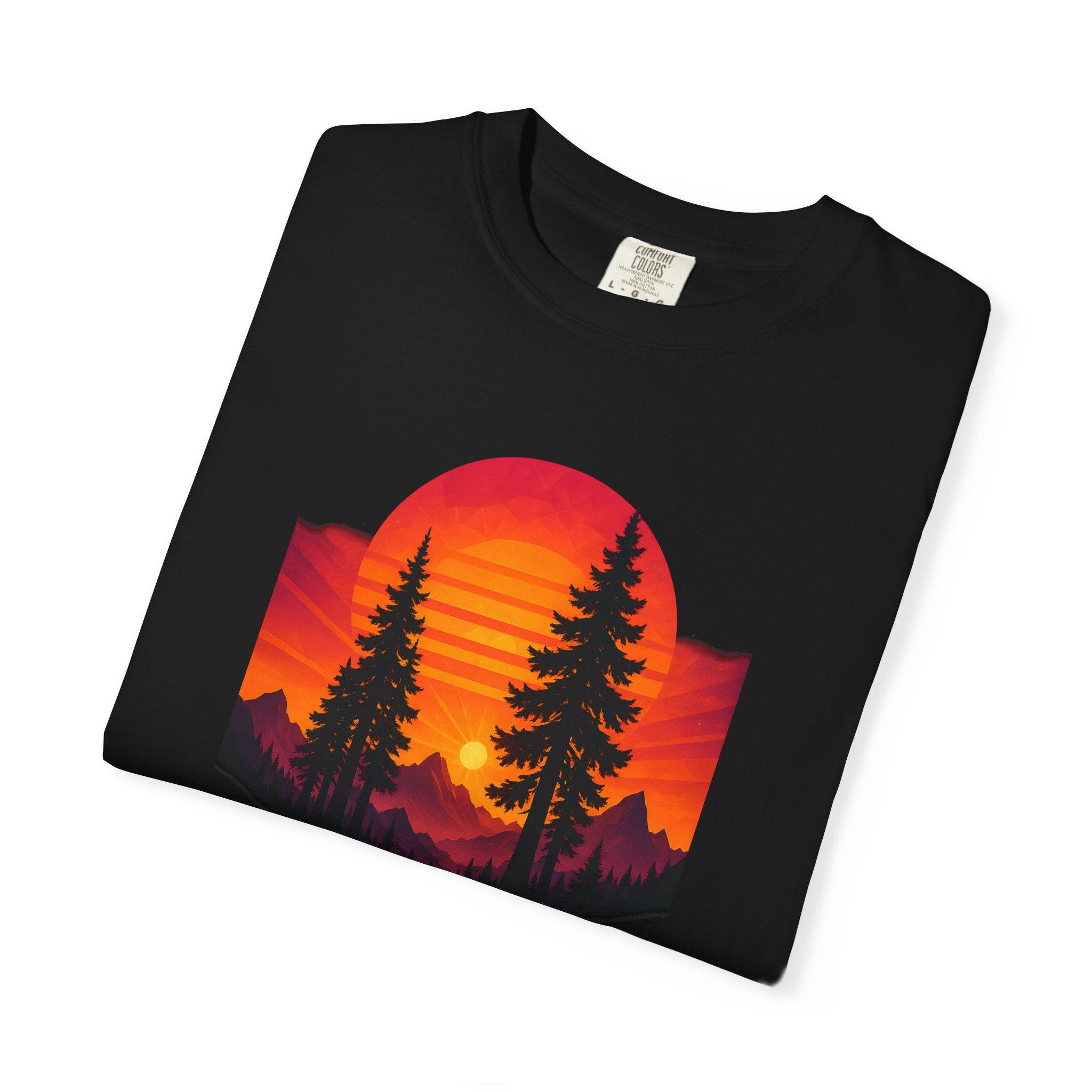 Mountain Sunset Pines T-shirt | Ridgeline Graphic