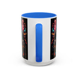 Cyberpunk Sushi Cat Mug | 11oz 15oz Ceramic Coffee Cup