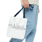 Seattle Emerald City Line Art Tote