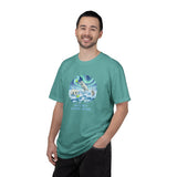 Arctic Rally Polar Bears Playing Pickleball T-Shirt | Northern Lights Illustration