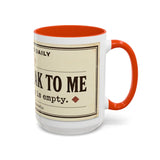 Do Not Speak To Me Mug | Prescription Coffee Mug, Funny Morning Quote