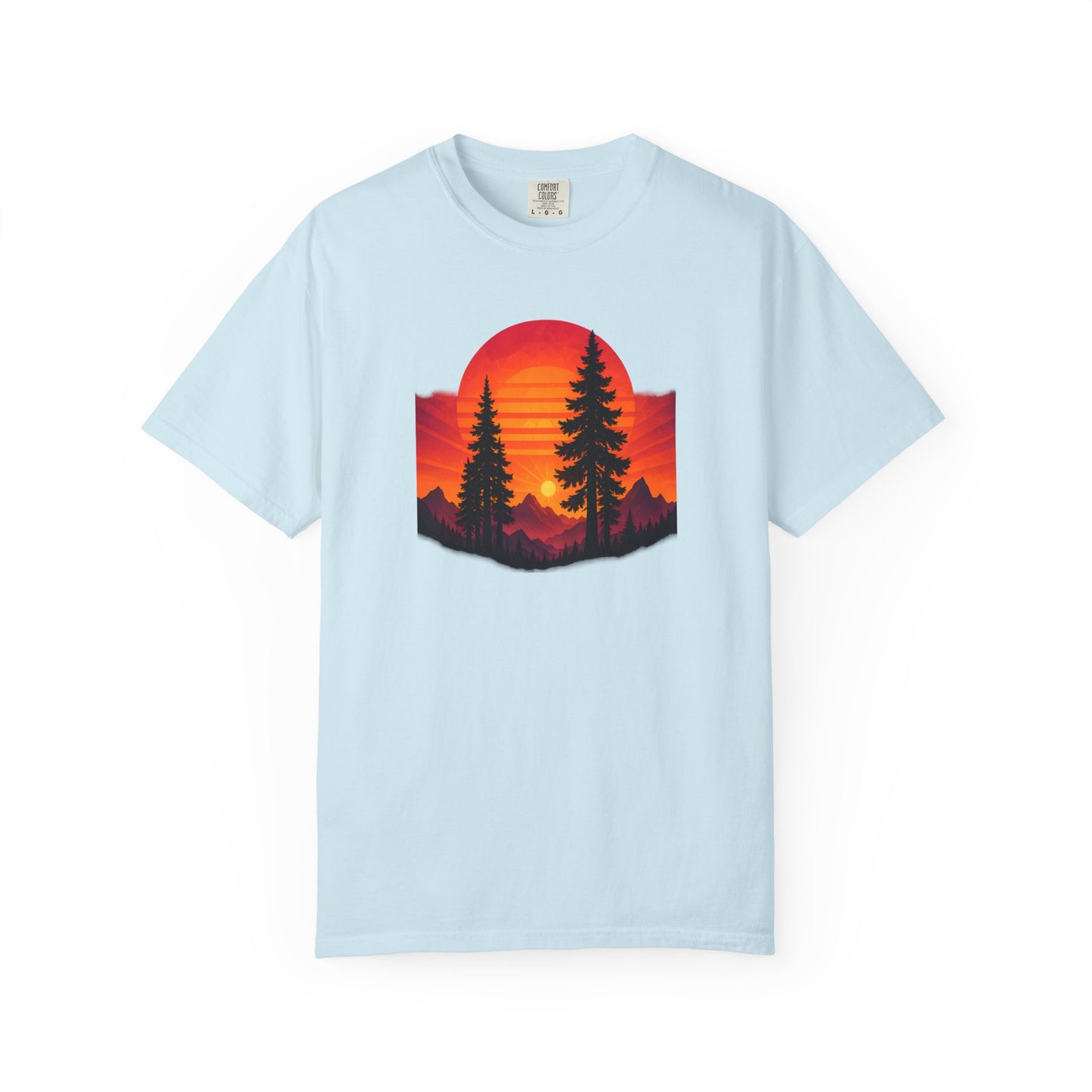 Mountain Sunset Pines T-shirt | Ridgeline Graphic