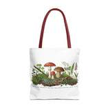 Vintage Mushroom Wildflower Specimen Study Tote Bag
