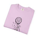 Lion Riding Vintage Penny-farthing Bike T-shirt