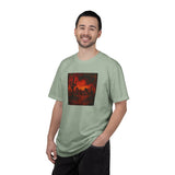 Red Desert Sunset T-shirt | Cactus Landscape, Moody Western Scene