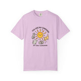 You Are My Sunshine Cat Illustration T-shirt | Cute Sun and Kittens