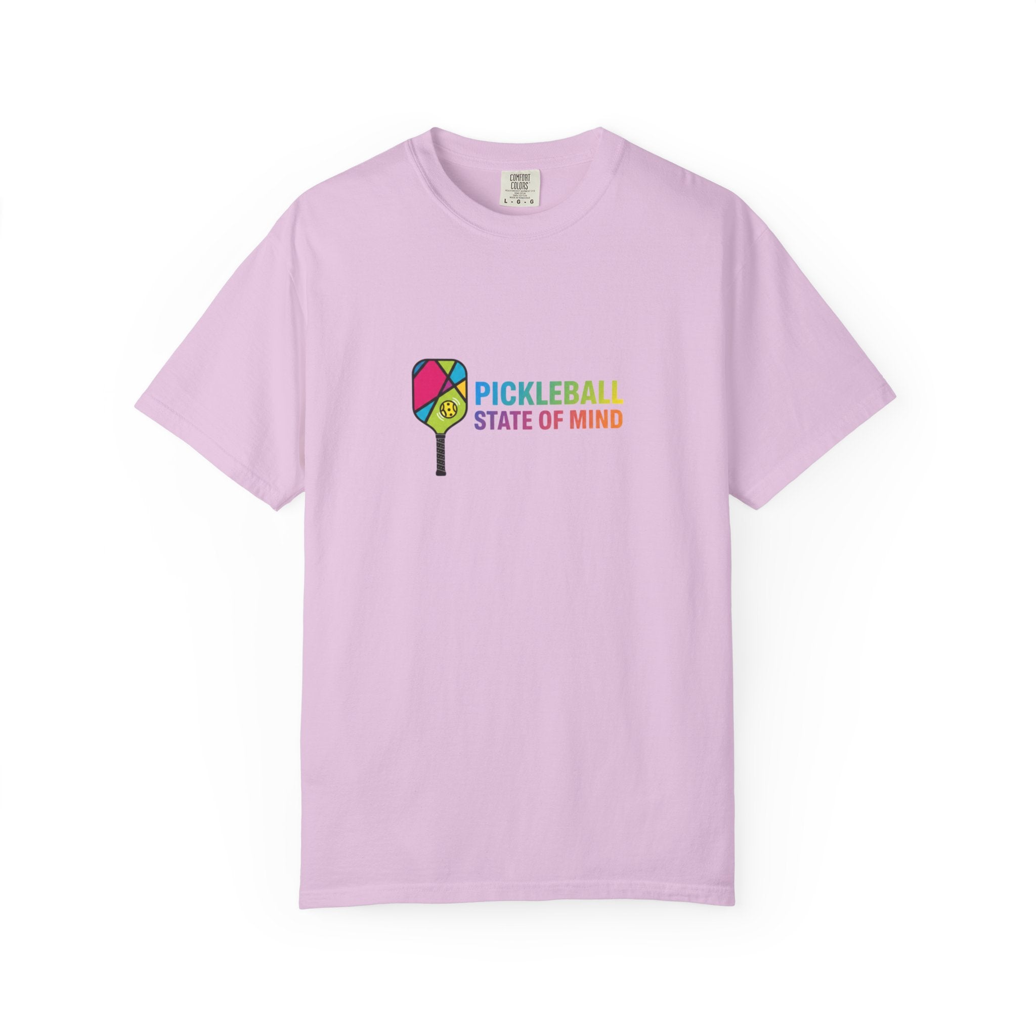 Pickleball State of Mind T-shirt | Colorful Paddle Graphic