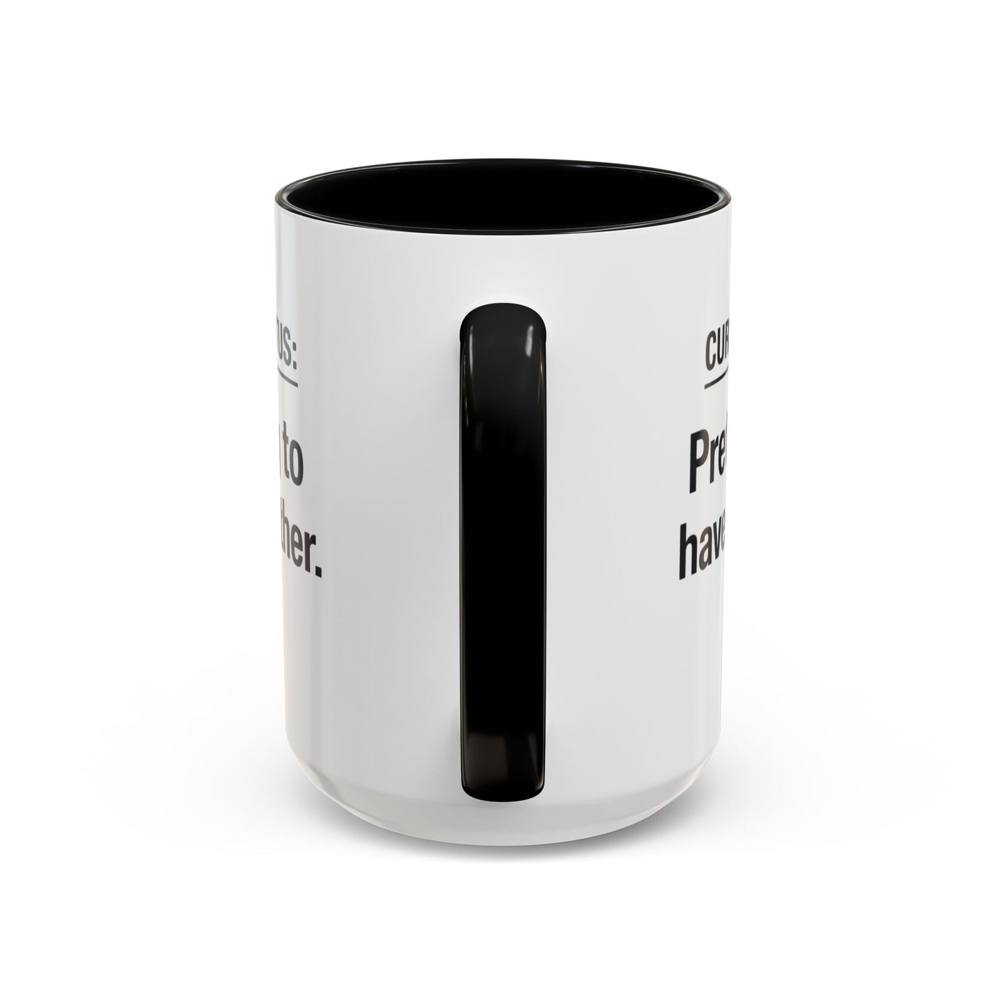 Current Status: Pretending to Have It Together mug | Accent Coffee Mug