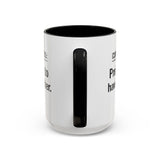 Current Status: Pretending to Have It Together mug | Accent Coffee Mug