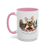 French Bulldog Pasta in Rome Mug | Ceramic Coffee Cup